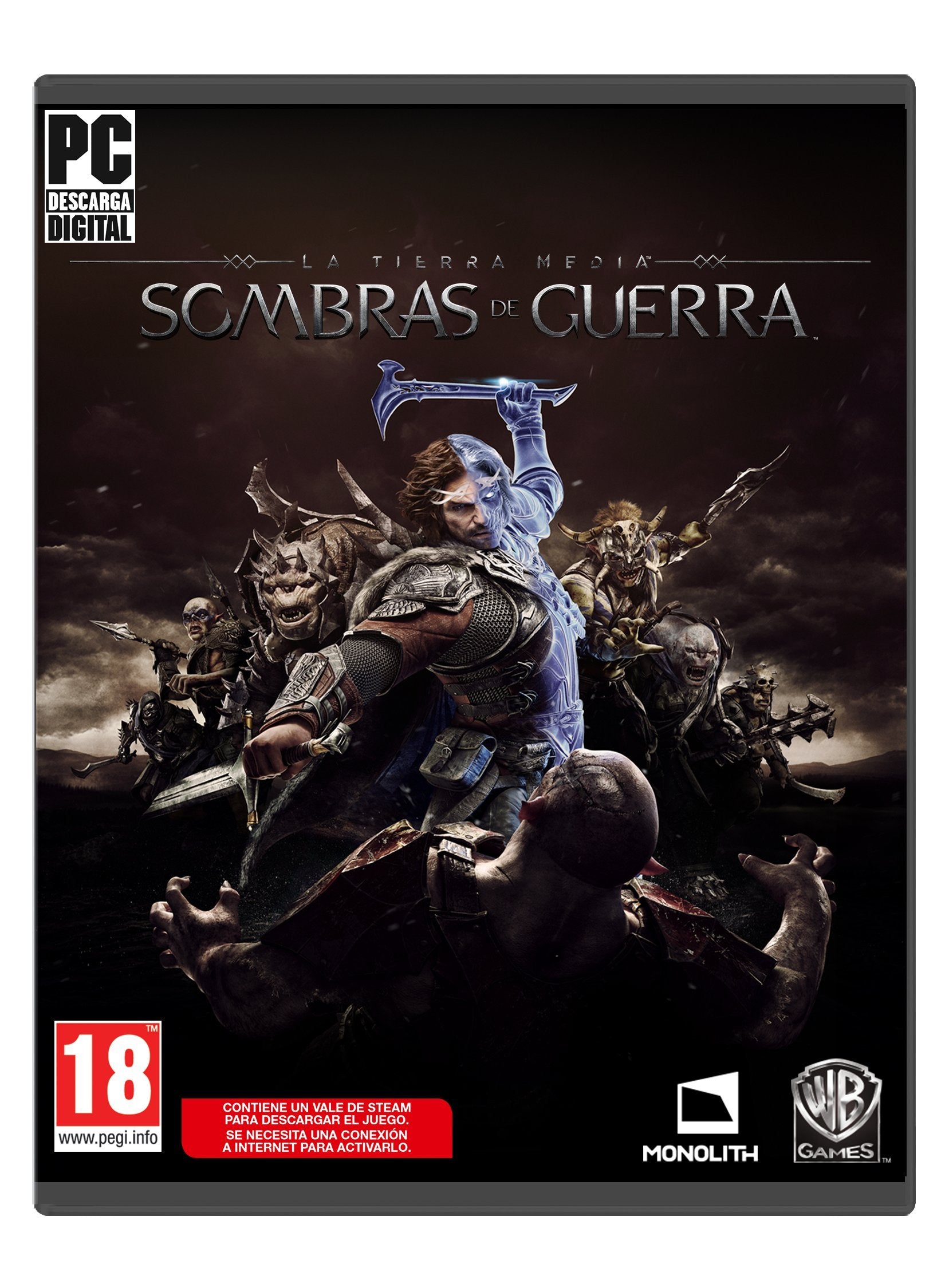 Warner Bros Interactive Spain La Tierra-Media: Sombras De Guerra - Videojuego Físico de Acción y Aventura para Consolas Warner Bros Interactive Spain La Tierra-Media: Sombras De Guerra - Videojuego Físico de Acción y Aventura para Consolas